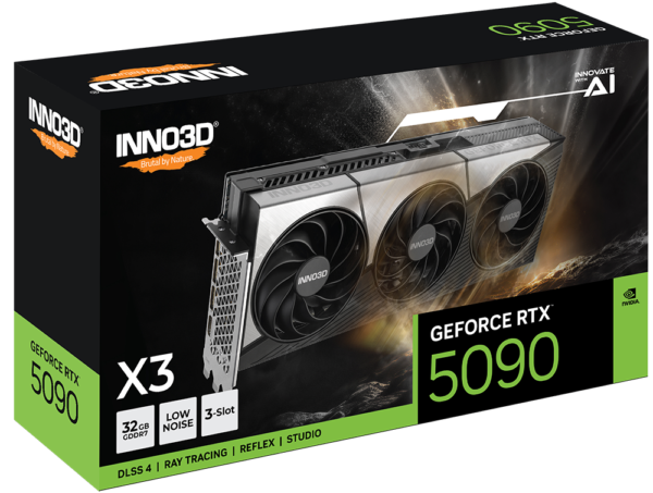 Buy INNO3D GeForce RTX 5090 X3, 32768 MB GDDR7