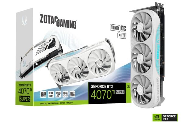 Buy ZOTAC GAMING GeForce RTX 4070 Ti SUPER Trinity OC White Edition