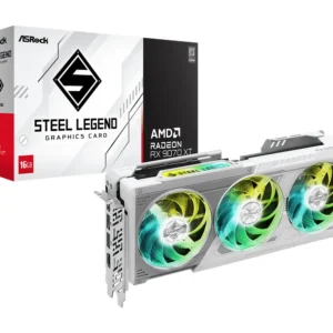 Buy ASrock Radeon RX 9070 XT Steel Legend graphics card